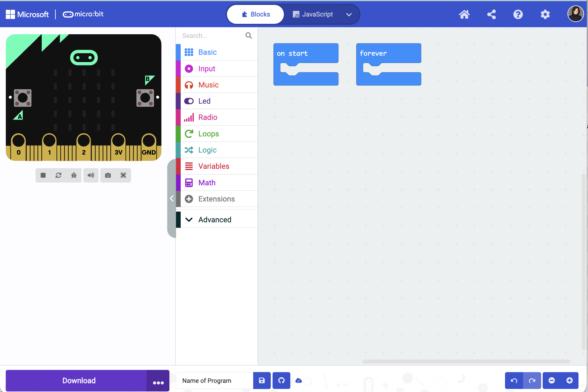 makecode ui